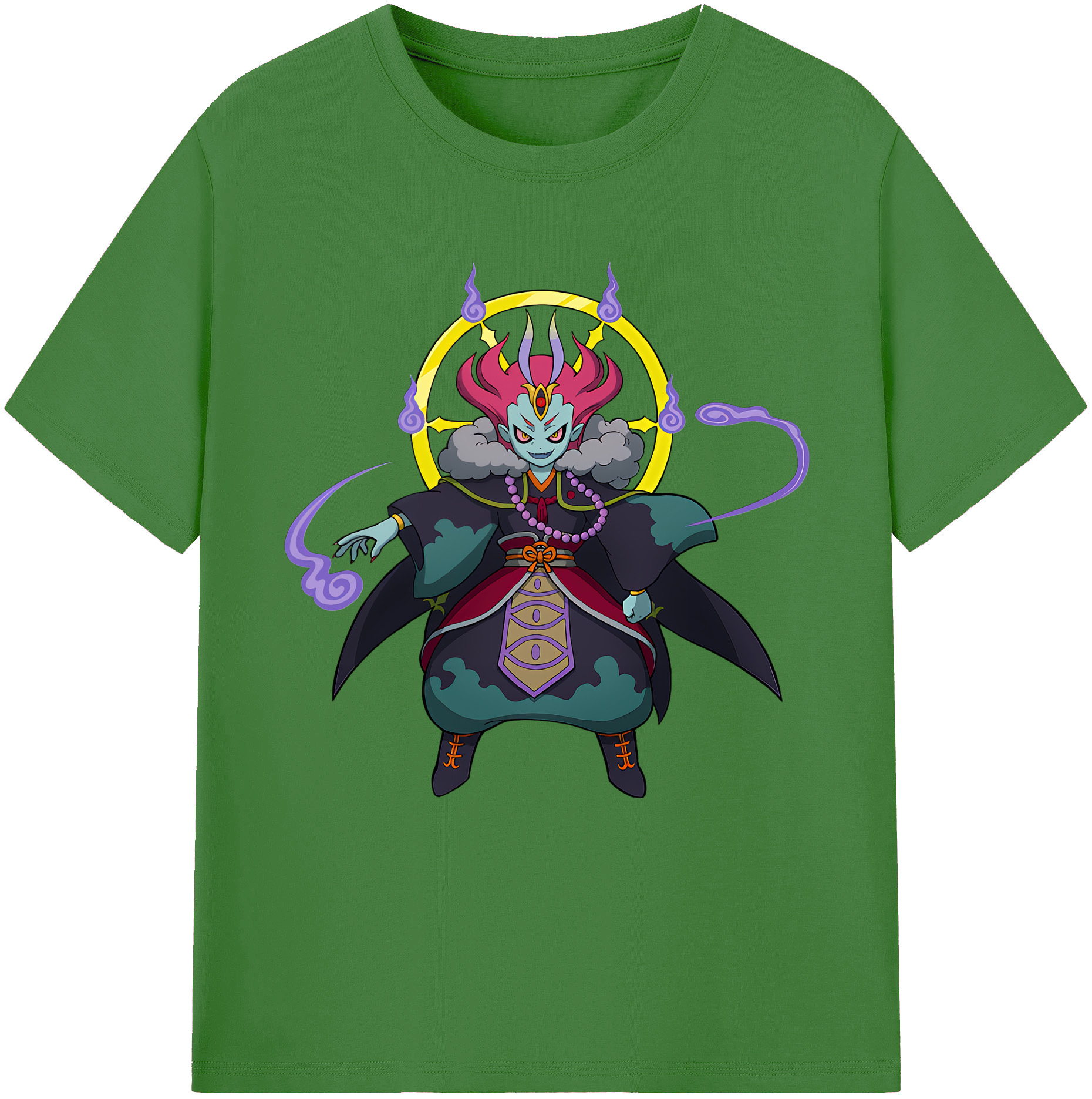 （画像用） 妖怪ウォッチ Yo-kai Watch レディースカジュアルプリントTシャツ（綿100％）